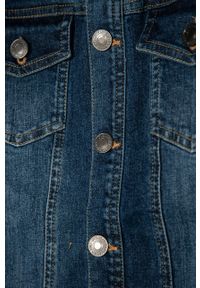 Guess - Kurtka jeansowa dziecięca 116-176 cm. Okazja: na co dzień. Typ kołnierza: bez kaptura. Kolor: niebieski. Materiał: jeans. Styl: casual #2