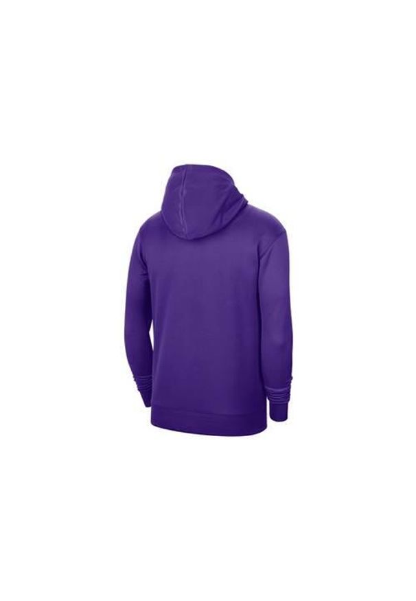 Bluza sportowa męska Nike Nba Los Angeles Lakers. Typ kołnierza: kaptur. Kolor: fioletowy