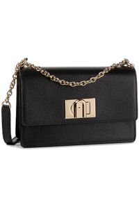 Furla Torebka 1927 1064436 B BAFK ARE Czarny. Kolor: czarny. Materiał: skórzane