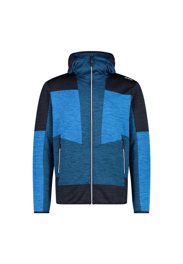 Kurtka skiturowa męska CMP. Kolor: niebieski. Materiał: polar. Sport: turystyka piesza