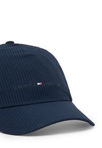 TOMMY HILFIGER - Tommy Hilfiger Czapka z daszkiem AM0AM14113 Granatowy. Kolor: niebieski. Materiał: poliester #3