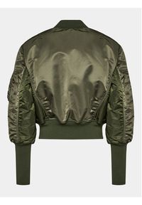 Alpha Industries Kurtka bomber MA-1 Cyber 108008 Zielony Regular Fit. Kolor: zielony. Materiał: syntetyk