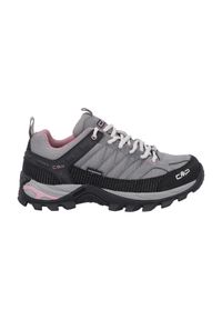 Damskie Niskie buty trekkingowe CMP Rigel waterprof. Kolor: szary, beżowy, wielokolorowy. Styl: sportowy #1