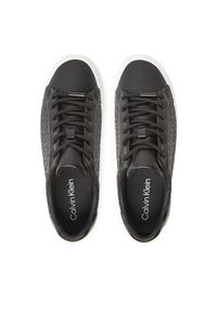 Calvin Klein Sneakersy Vulc Lace Up Mono Pu HW0HW02573 Czarny. Kolor: czarny. Materiał: skóra #4