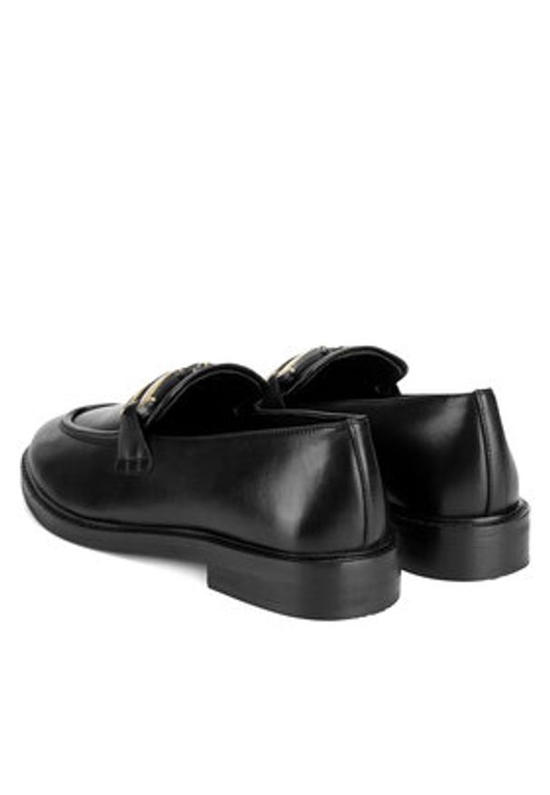 Gino Rossi Loafersy PATTY-02W1-010 Czarny. Kolor: czarny. Materiał: skóra
