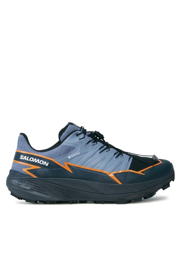 salomon - Buty do biegania Salomon. Kolor: niebieski. Technologia: Gore-Tex