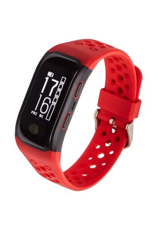 Smartband GARETT Fit 20 GPS Czerwony. Kolor: czerwony. Styl: elegancki