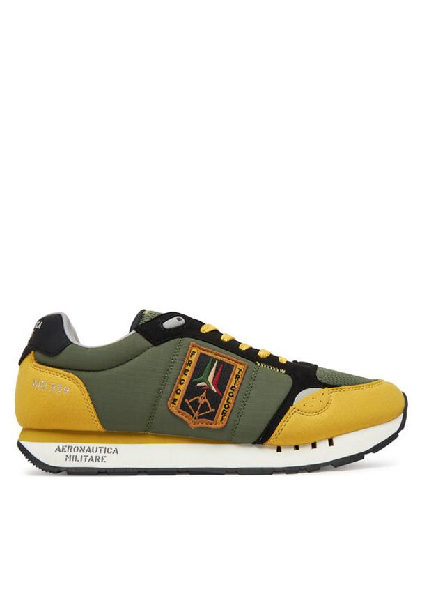Aeronautica Militare Sneakersy 251SC292CT3331 Zielony. Kolor: zielony. Materiał: materiał