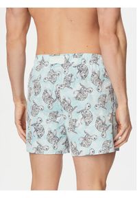 Emporio Armani Szorty kąpielowe EM000583 AF20447 F9045 Niebieski Regular Fit. Kolor: niebieski. Materiał: syntetyk #3