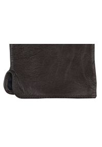 His Story - Brązowe Męskie Skórzane Rękawiczki, Skóra Bydlęca -HIS STORY- Eleganckie, Jesienno-Zimowe, Ocieplane. Kolor: brązowy, beżowy, wielokolorowy. Materiał: skóra. Sezon: zima, jesień. Styl: elegancki #3