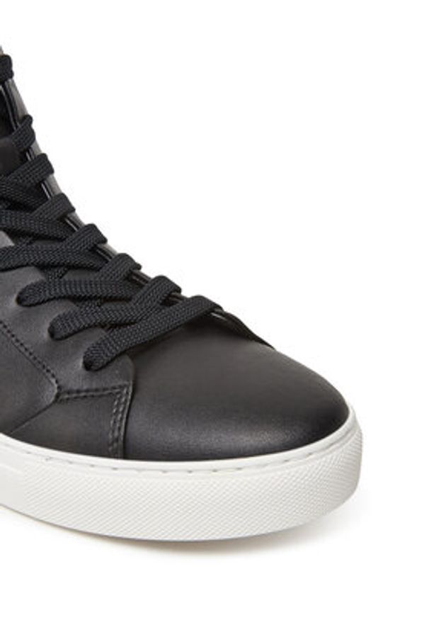 Hugo - HUGO Sneakersy Morrie 50537334 Czarny. Kolor: czarny. Materiał: skóra