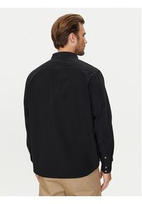 Guess Koszula M4YH37 WGCF1 Czarny Regular Fit. Kolor: czarny. Materiał: bawełna