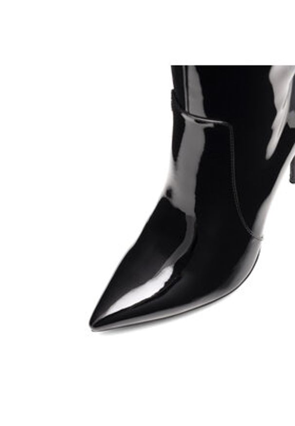 Nine West Kozaki LAMIAH ZL22045HCC Czarny. Kolor: czarny. Materiał: skóra