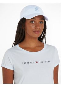 TOMMY HILFIGER - Tommy Hilfiger Czapka z daszkiem Beach Summer Soft Cap AW0AW16170 Błękitny. Kolor: niebieski. Materiał: materiał