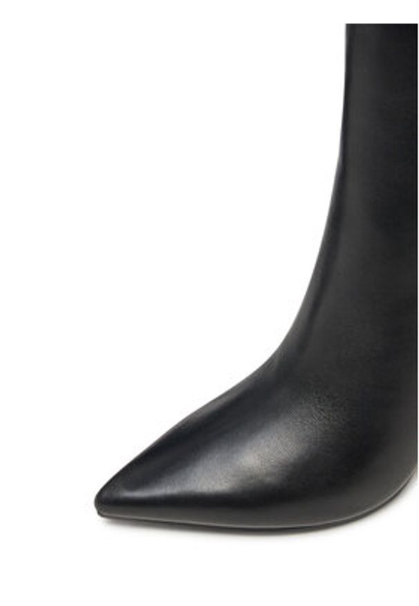 Guess Botki Feyly FLDFEY LEA10 Czarny. Kolor: czarny. Materiał: skóra