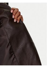 Morgan Kurtka z imitacji skóry 202-GRAMMO.N Brązowy Regular Fit. Kolor: brązowy. Materiał: skóra #3