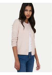 only - ONLY Kardigan Loyal 15371151 Beżowy Regular Fit. Kolor: beżowy. Materiał: syntetyk #4