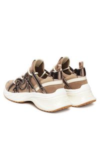 Pinko - PINKO Sneakersy Ariel 01 SS0023T040 Brązowy. Kolor: brązowy. Materiał: materiał #6