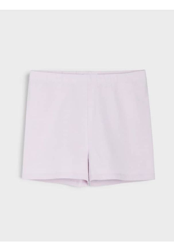 Sinsay - Bawełniane kolarki - fioletowy. Kolor: fioletowy. Materiał: bawełna
