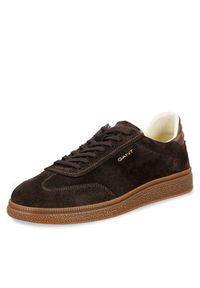 GANT - Gant Sneakersy 31633008 Brązowy. Kolor: brązowy. Materiał: zamsz, skóra #4
