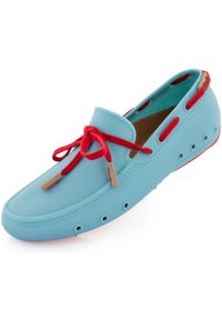 SUMMER FUN - Mocks sandały wodne unisex roz. 38 — lekkie, gumowe. Kolor: czerwony, wielokolorowy. Materiał: guma #1