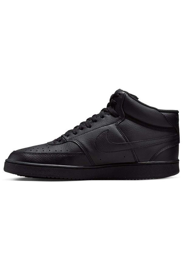 Buty do chodzenia Męskie Nike Buty Nike Court Vision MID Next Nature. Kolor: czarny. Materiał: materiał, syntetyk, tkanina. Model: Nike Court. Sport: turystyka piesza