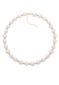 SELFIE JEWELLERY - Naszyjnik z perłami Pearl Sky. Materiał: z mosiądzu. Kolor: biały. Kamień szlachetny: perła #1