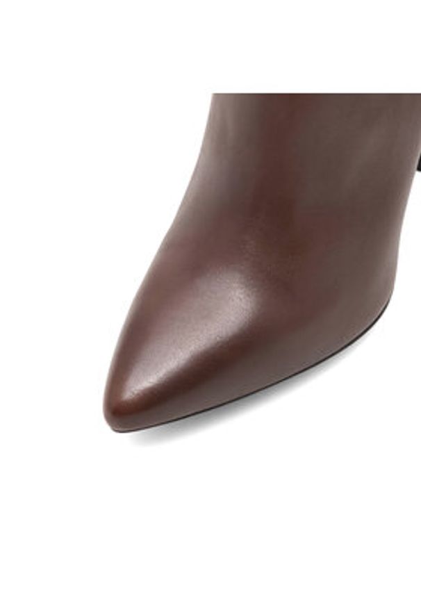 Gino Rossi Kozaki 105922 Brązowy. Kolor: brązowy. Materiał: skóra