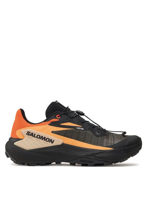 salomon - Salomon Buty do biegania Genesis L47526100 Pomarańczowy. Kolor: pomarańczowy