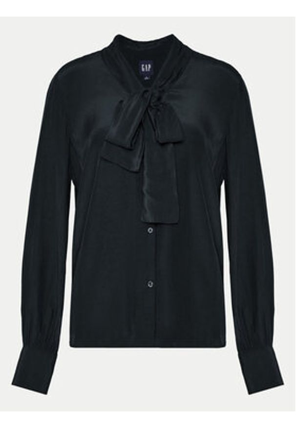 GAP - Gap Bluzka 618636-01 Czarny Regular Fit. Kolor: czarny. Materiał: syntetyk