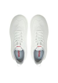 Hugo - HUGO Sneakersy Leon 50536960 Biały. Kolor: biały. Materiał: skóra