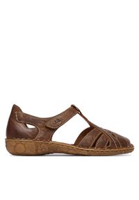 Sandały Josef Seibel. Kolor: brązowy #1