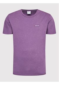 Champion T-Shirt Urban Leisure 217088 Fioletowy Regular Fit. Kolor: fioletowy. Materiał: bawełna #3