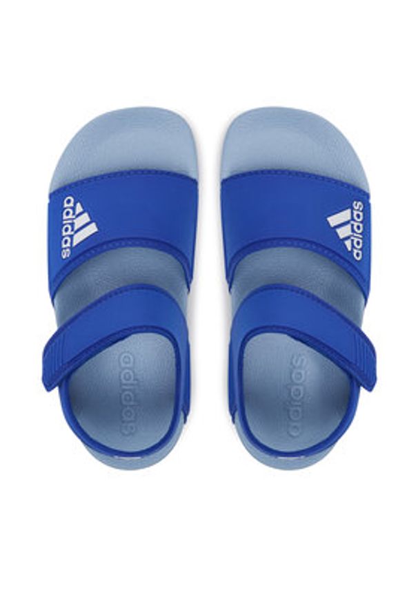 Adidas - adidas Sandały adilette IH3632 Niebieski. Kolor: niebieski. Materiał: syntetyk