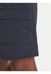 Adidas - adidas Szorty materiałowe Premium Essentials Utility Cargo JD2107 Czarny Loose Fit. Kolor: czarny. Materiał: syntetyk #5