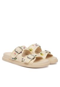 Aldo Klapki Bohochic 14295665 Beżowy. Kolor: beżowy. Materiał: materiał #4