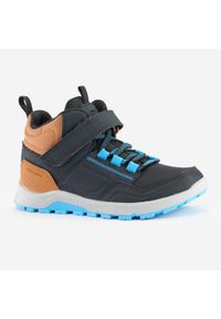 quechua - Buty turystyczne dla dzieci Quechua NH500 mid. Kolor: szary, brązowy, niebieski, wielokolorowy. Materiał: materiał, tkanina, syntetyk. Sport: turystyka piesza