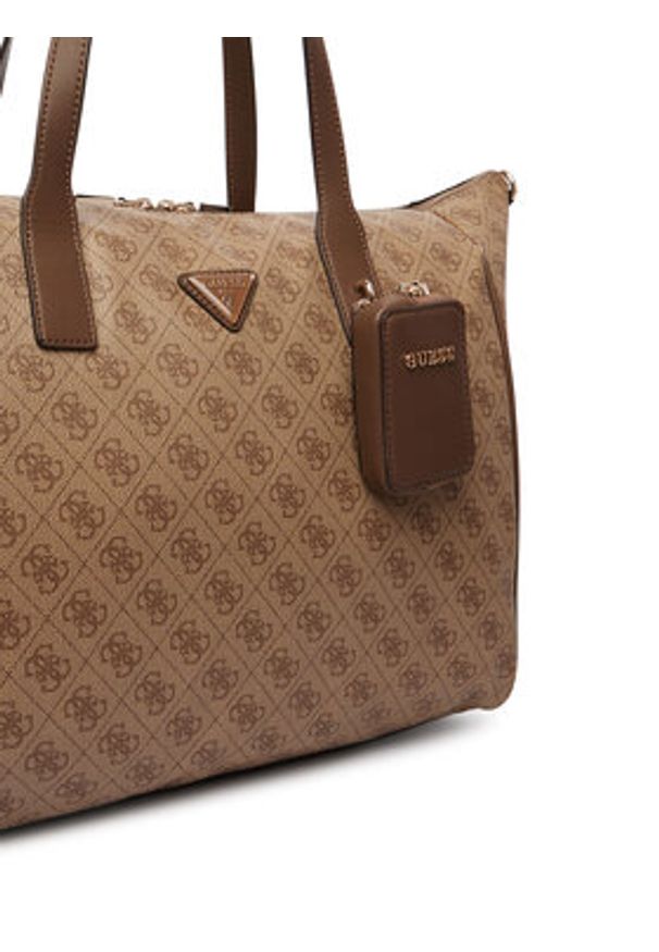 Guess Torba weekendowa Latona Travel TWHB92 11017 Brązowy. Kolor: brązowy. Materiał: skóra