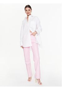 Remain Koszula Cotton Poplin RM2410 Biały Loose Fit. Kolor: biały. Materiał: bawełna