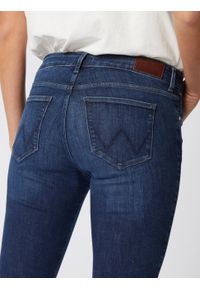 Wrangler - DAMSKIE SPODNIE JEANSOWE WRANGLER SKINNY TRUE DARK W28K-JY-78Z