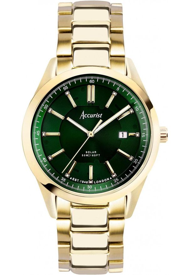 Zegarek Jordan Kerr Zegarek męski Accurist 74018 złoty. Kolor: złoty