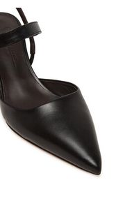 Weekend Max Mara Sandały 2515521035600 Czarny. Kolor: czarny. Materiał: skóra
