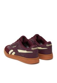 Reebok Sneakersy CEO-FORTE LOUNGER AR30252W-RY Bordowy. Kolor: czerwony. Materiał: skóra