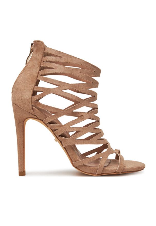 DeeZee Sandały YUCHR972-S-YD1 Beżowy. Kolor: beżowy. Materiał: materiał