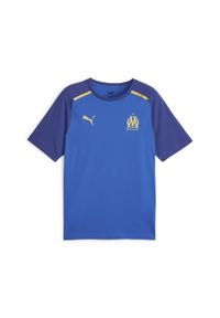 Koszulka Mężczyzna Puma Olympique Marseille Casuals niebieski. Kolor: niebieski. Sport: piłka nożna #1