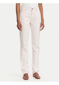TOMMY HILFIGER - Tommy Hilfiger Jeansy WW0WW48579 Różowy jasny Slim Fit. Kolor: różowy #1