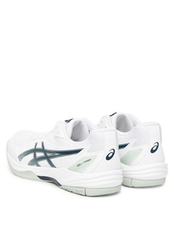 Asics Buty halowe Gel-Task 4 1071A103 Biały. Kolor: biały. Materiał: materiał
