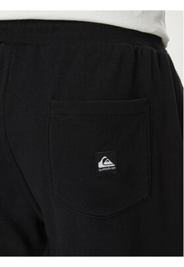 Quiksilver Spodnie dresowe Salt Water EQYFB03391 Czarny Regular Fit. Kolor: czarny. Materiał: bawełna