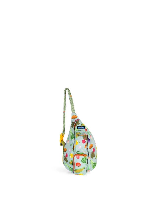 KAVU - Plecak miejski Kavu Mini Slingback - veggie toss. Kolor: zielony