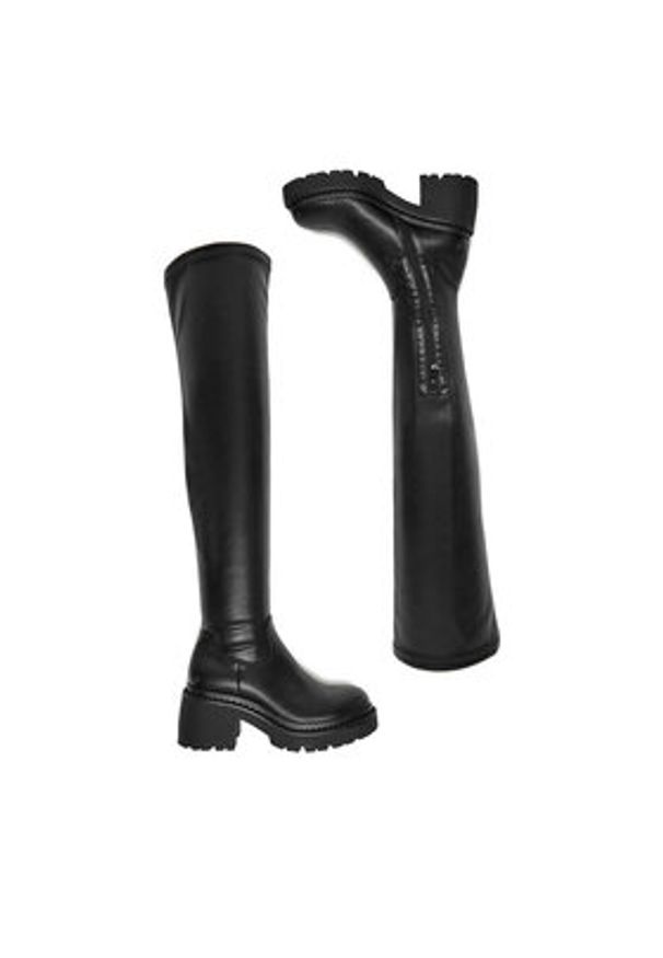 DeeZee Kozaki CEO-WS6575-02 Czarny. Kolor: czarny. Materiał: materiał